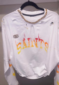 Custom Saints Shirt (Chanel Brooch Not included)